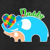 Autism Daddy Cute Elephant Adult Drive Performance Visor