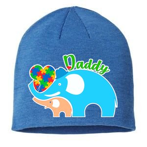 Autism Daddy Cute Elephant Sustainable Beanie