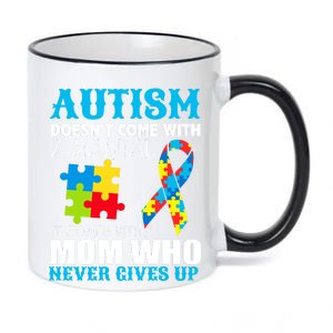 Autism Doesn't Come With A Manual 11oz Black Color Changing Mug