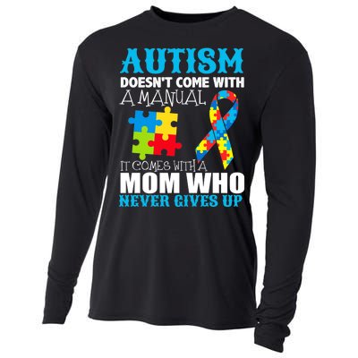 Autism Doesn't Come With A Manual Cooling Performance Long Sleeve Crew