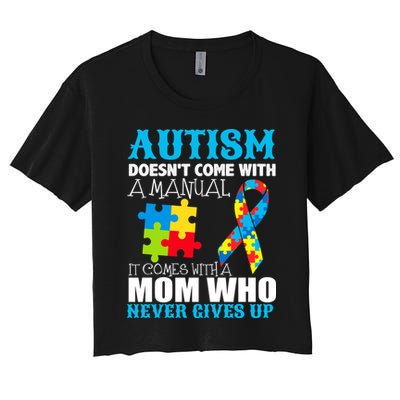 Autism Doesn't Come With A Manual Crop Top