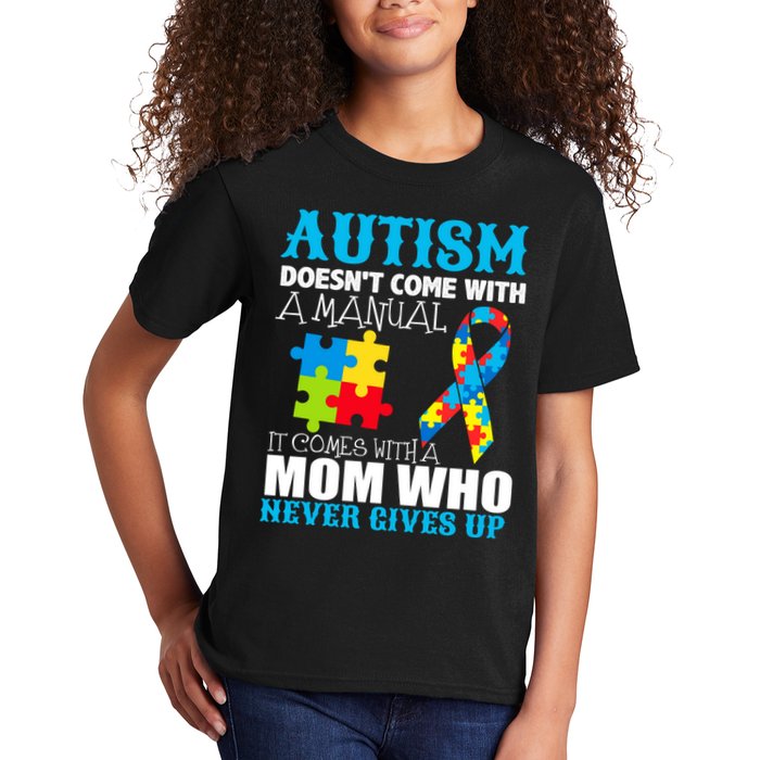 Autism Doesn't Come With A Manual Kids T-Shirt