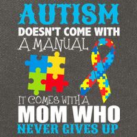 Autism Doesn't Come With A Manual Cotton Canvas Backpack
