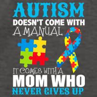 Autism Doesn't Come With A Manual Vector Backpack