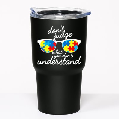 Autism Don't Judge What You Don't Understand Tumbler