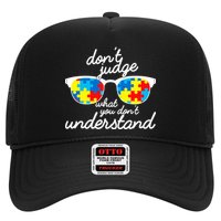 Autism Don't Judge What You Don't Understand Trucker Hat