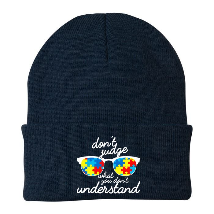 Autism Don't Judge What You Don't Understand Beanie