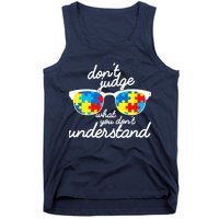 Autism Don't Judge What You Don't Understand Tank Top