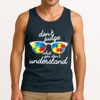 Autism Don't Judge What You Don't Understand Tank Top
