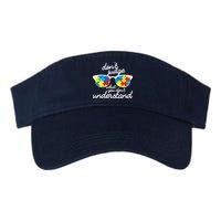 Autism Don't Judge What You Don't Understand Visor