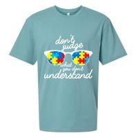 Autism Don't Judge What You Don't Understand Sueded Cloud Jersey T-Shirt