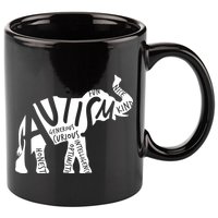 Autism Elephant Kind Words 11oz C Handle Ceramic Mug