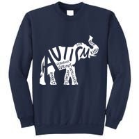 Autism Elephant Kind Words Sweatshirt