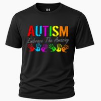 Autism Embrace The Amazing Cooling Performance Crew T-Shirt