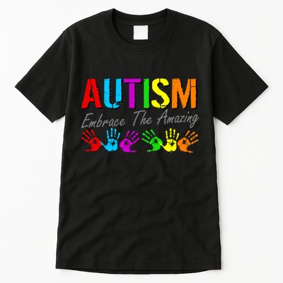 Autism Embrace The Amazing Tall T-Shirt