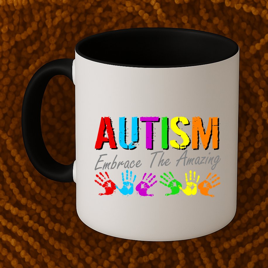 Autism Embrace The Amazing Mug