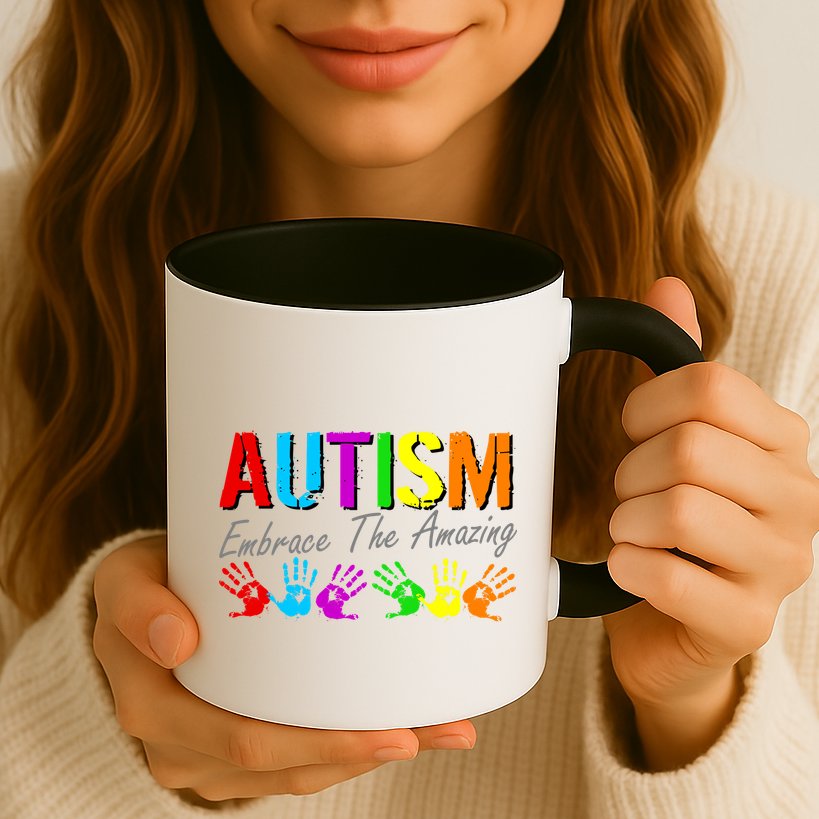 Autism Embrace The Amazing Mug