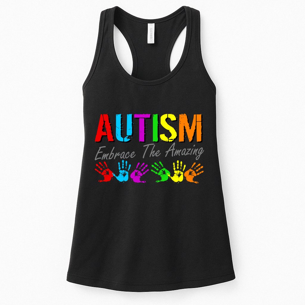 Autism Embrace The Amazing Womens Tank Top