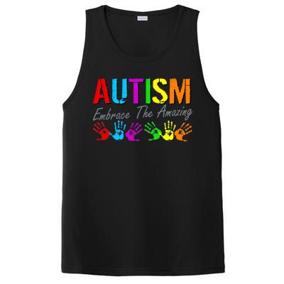 Autism Embrace The Amazing PosiCharge Competitor Tank