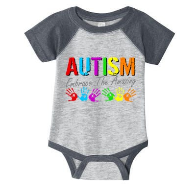 Autism Embrace The Amazing Infant Baby Jersey Bodysuit