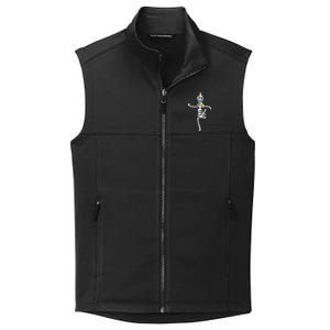 Autism Faith Puzzle Ribbon Collective Smooth Fleece Vest