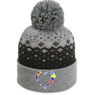 Autism Full Of Love The Baniff Cuffed Pom Beanie