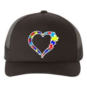 Autism Full Of Love Yupoong Adult 5-Panel Trucker Hat