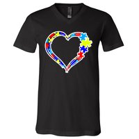 Autism Full Of Love V-Neck T-Shirt