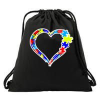 Autism Full Of Love Drawstring Bag