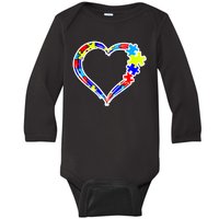 Autism Full Of Love Baby Long Sleeve Bodysuit