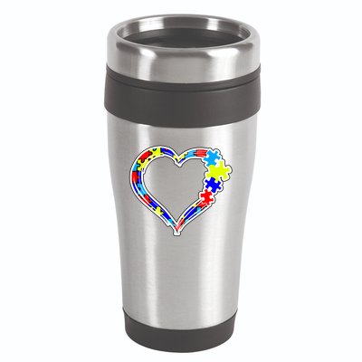 Autism Full Of Love 16oz Travel Tumbler