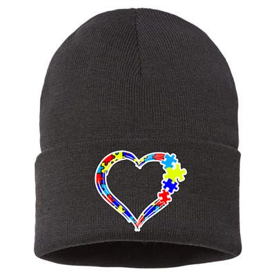 Autism Full Of Love Sustainable Knit Beanie