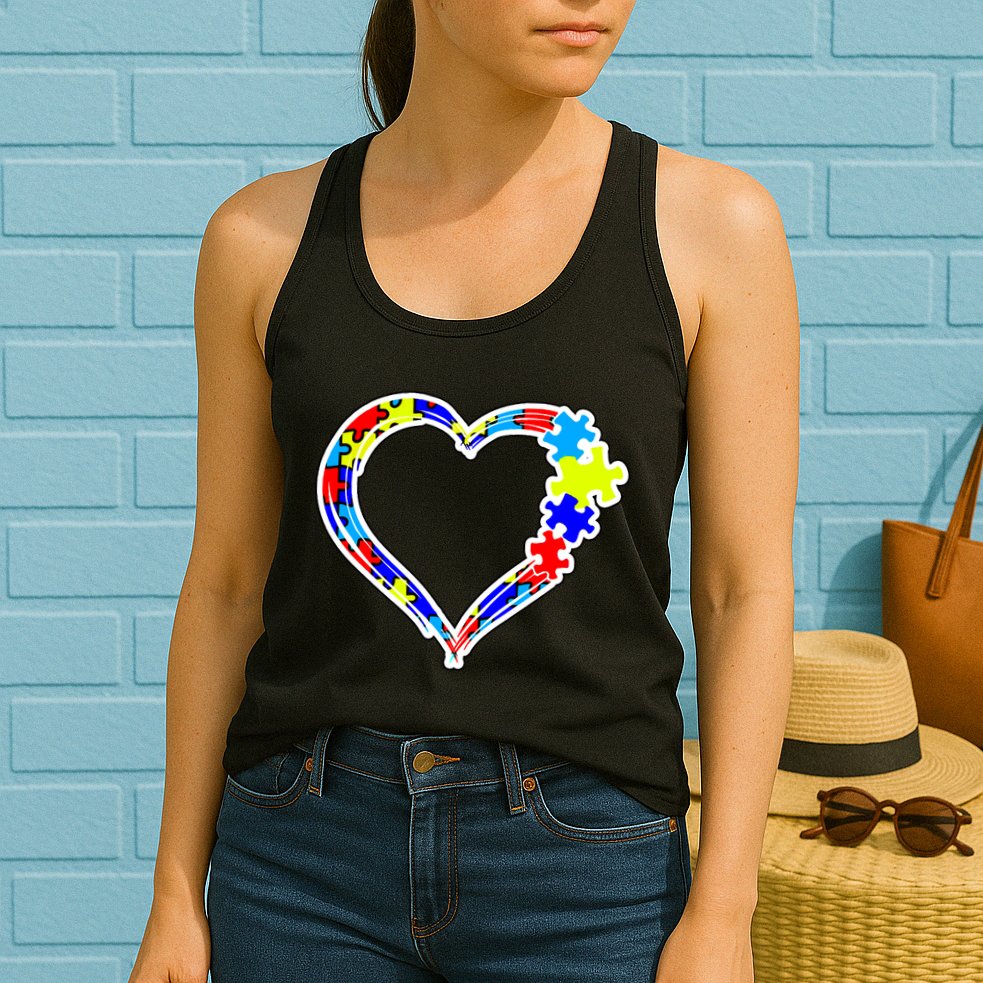 Autism Full Of Love Womens Tank Top
