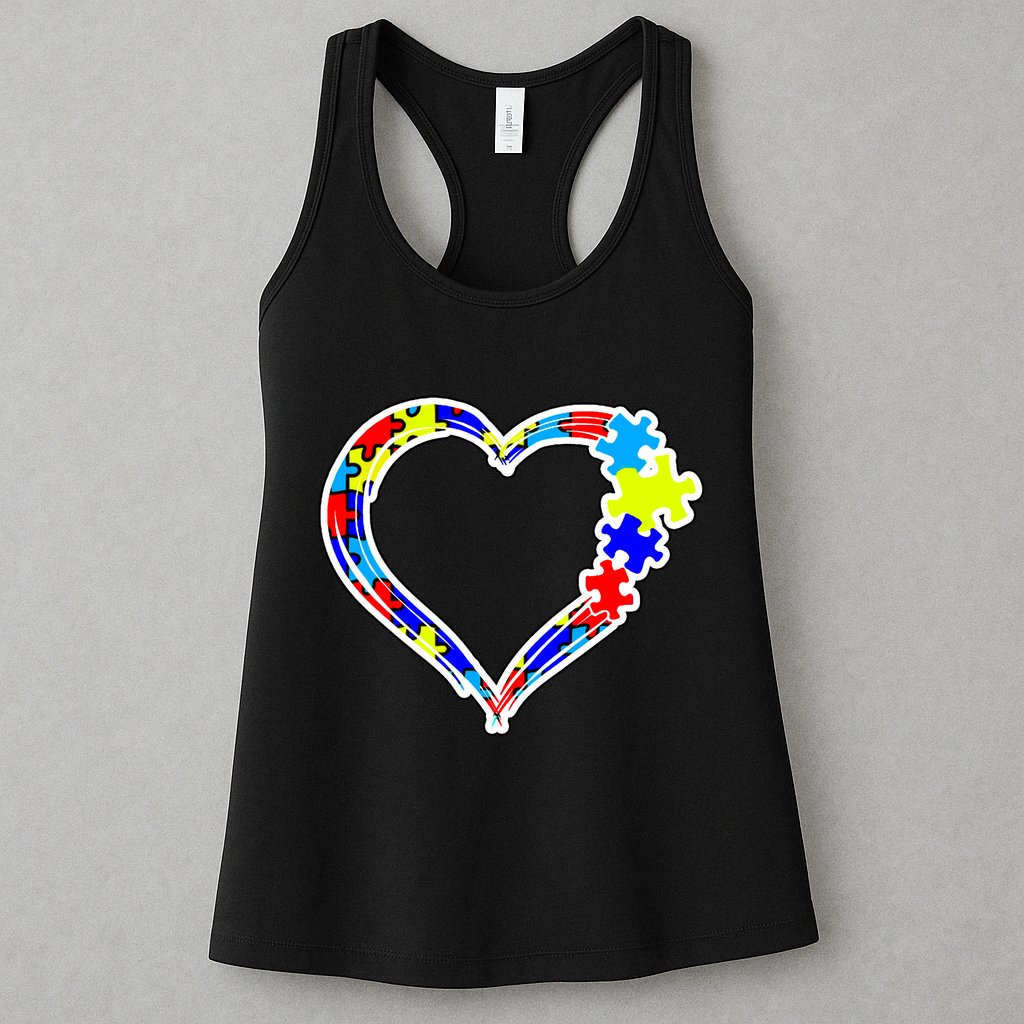 Autism Full Of Love Womens Tank Top