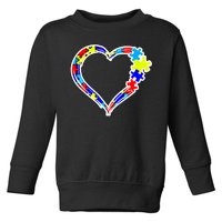 Autism Full Of Love Toddler Sweatshirt