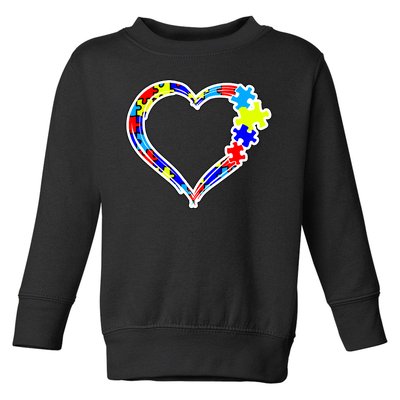 Autism Full Of Love Toddler Sweatshirt