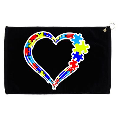 Autism Full Of Love Grommeted Golf Towel