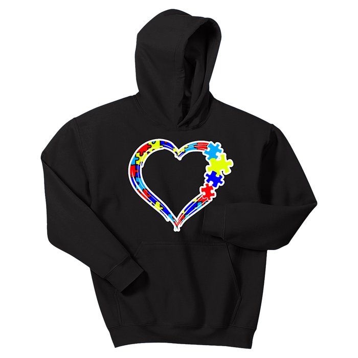 Autism Full Of Love Kids Hoodie