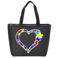 Autism Full Of Love Zip Tote Bag