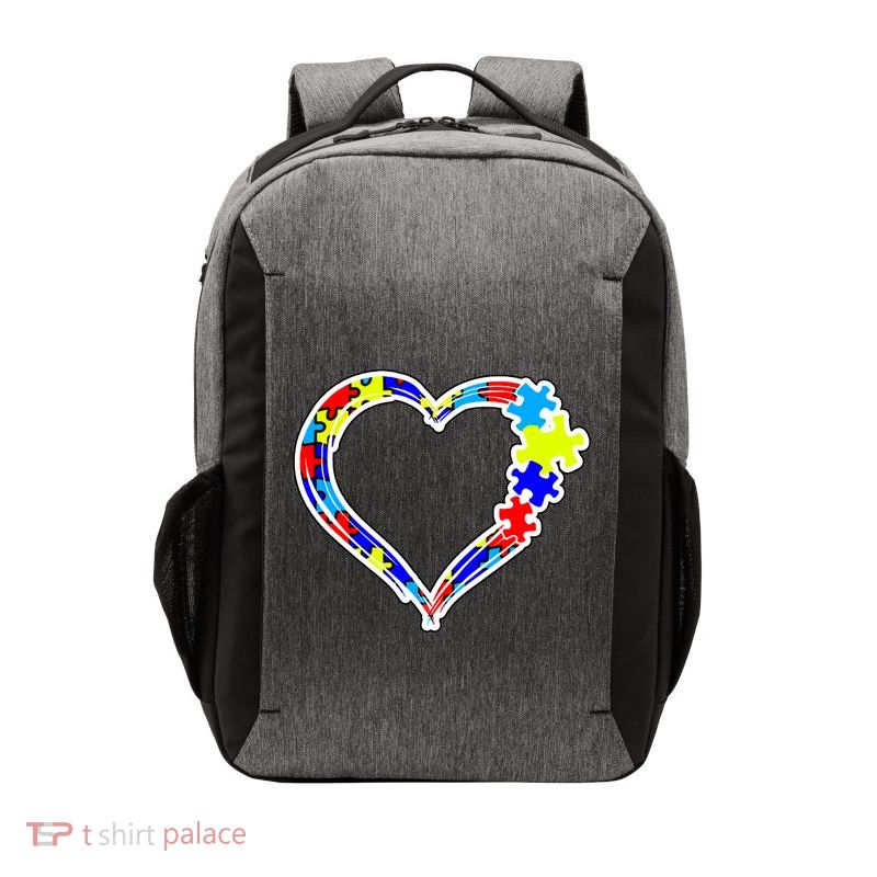 Autism Full Of Love Vector Backpack