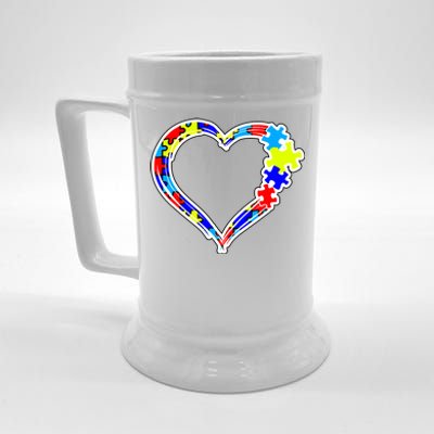 Autism Full Of Love Beer Stein