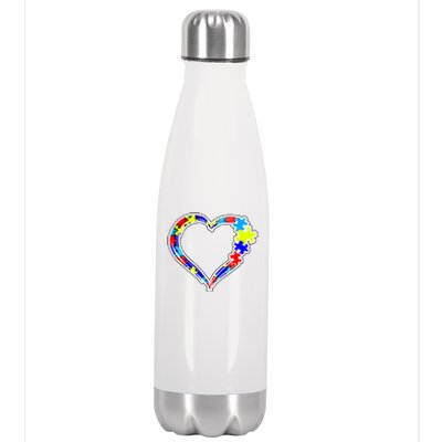 Autism Full Of Love Stainless Steel Insulated Water Bottle