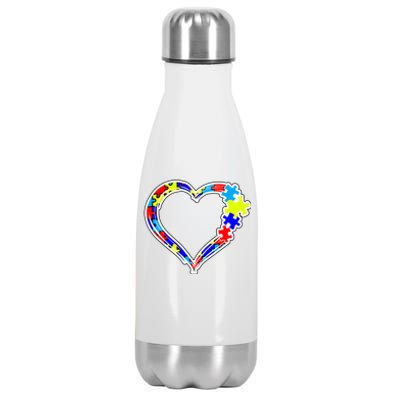 Autism Full Of Love Stainless Steel Insulated Water Bottle