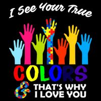 Autism Hand Of Puzzles See Your True Colors Impact Tech Backpack