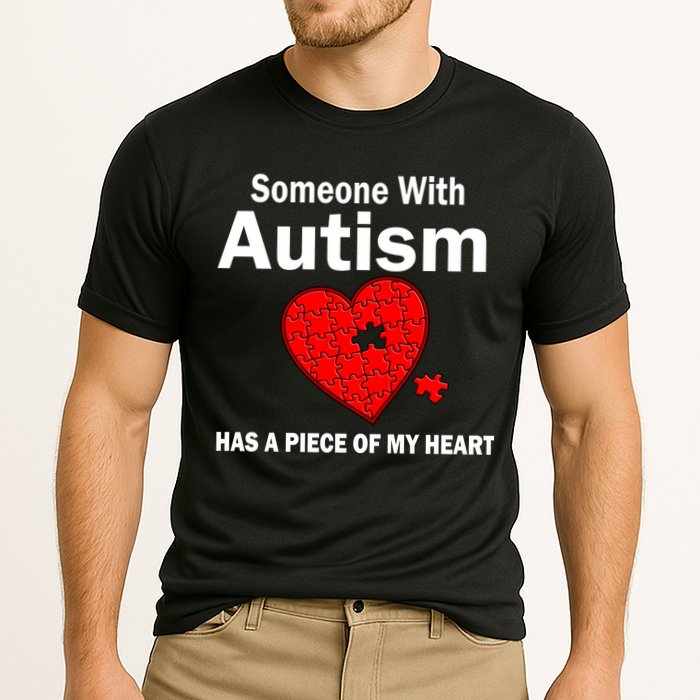 Autism Has A Piece Of My Heart Performance Shirt