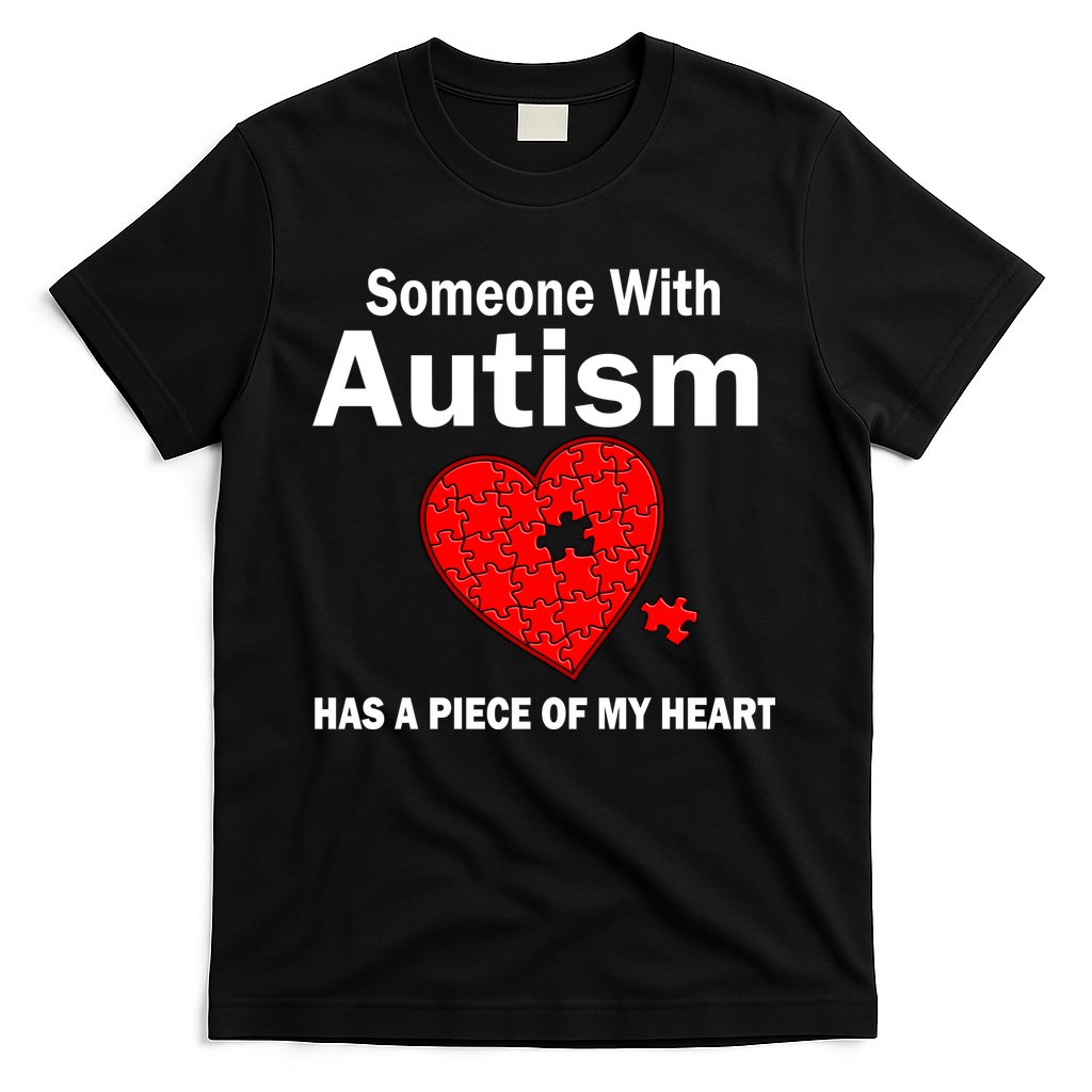 Autism Has A Piece Of My Heart T-Shirt