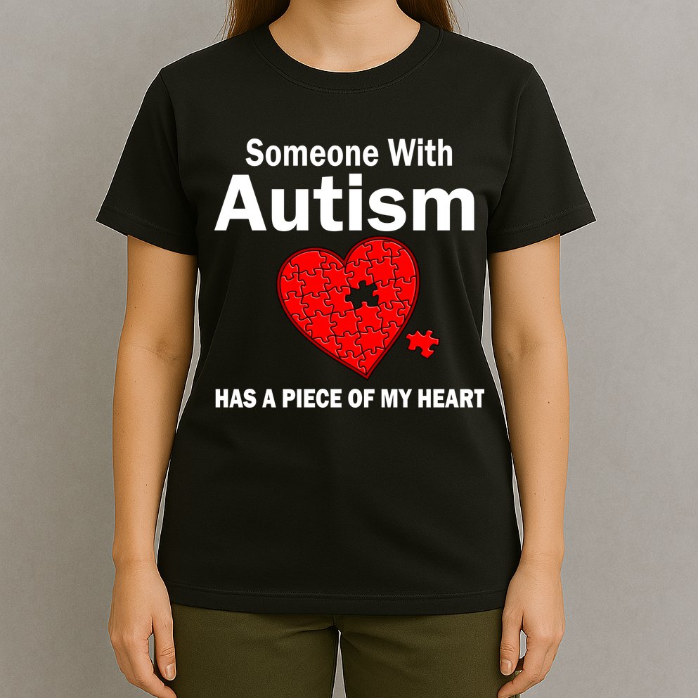Autism Has A Piece Of My Heart T-Shirt