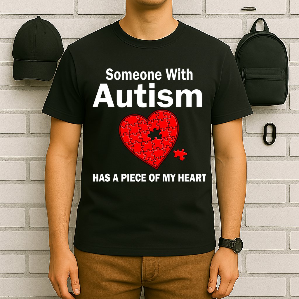 Autism Has A Piece Of My Heart T-Shirt