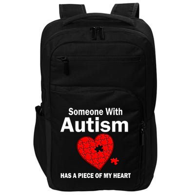 Autism Has A Piece Of My Heart Impact Tech Backpack