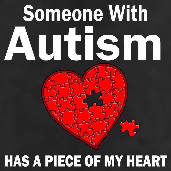 Autism Has A Piece Of My Heart Golf Towel